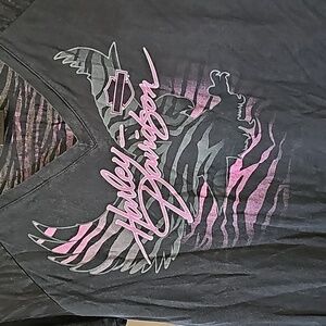 Harley Davidson tshirt Kona, HI.  Tote 4.